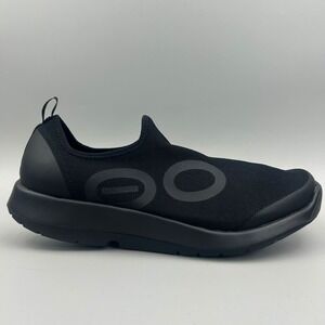Oofos Oomg Sport Men Size 10.5 Black Slip-On Recovery Comfort Shoes NEW